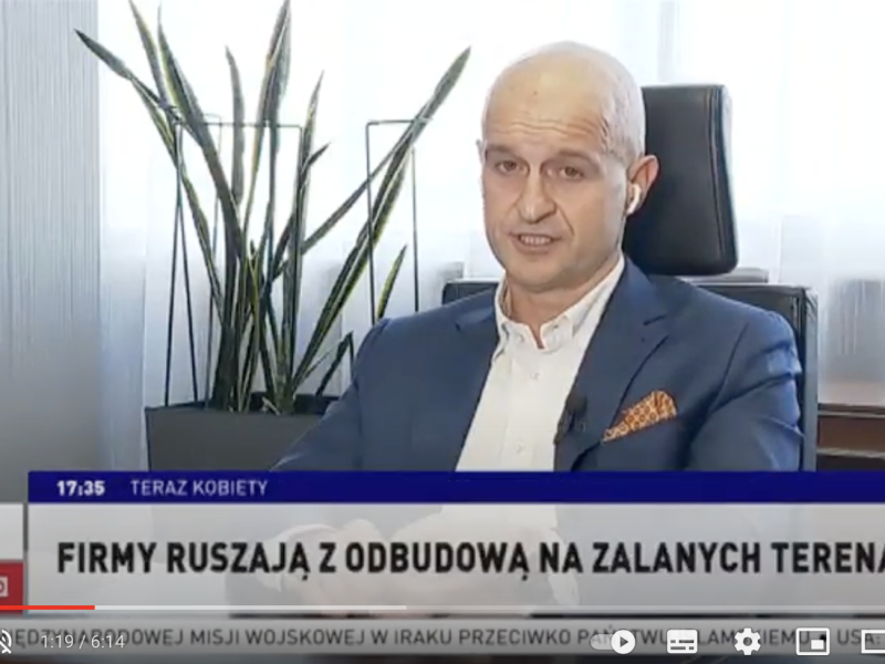 TVP INFO | wywiad z Robertem Szczepankiem